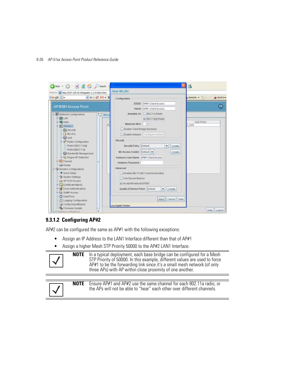 2 configuring ap#2, Configuring ap#2 -26 | Motorola AP-51XX User Manual | Page 614 / 698