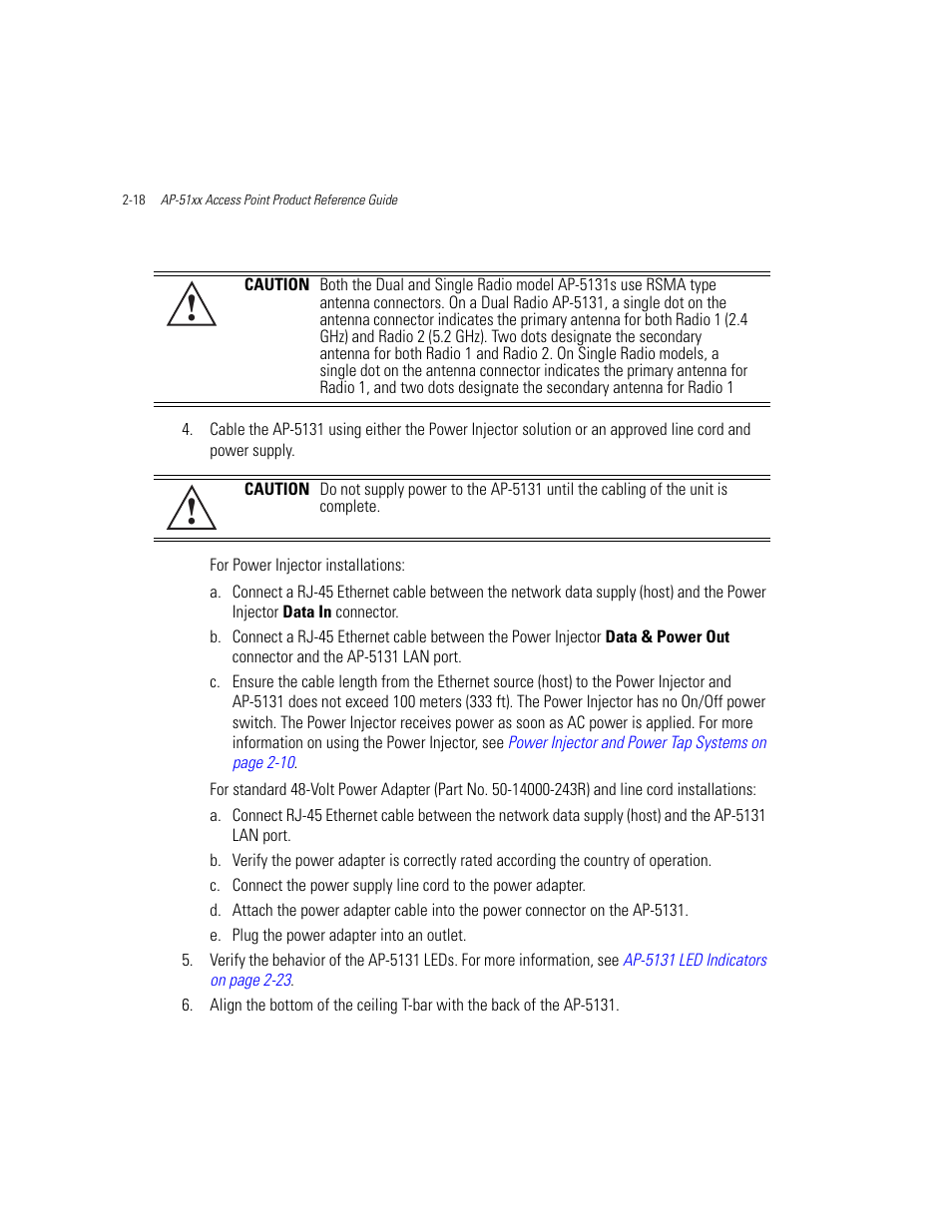 Motorola AP-51XX User Manual | Page 62 / 698