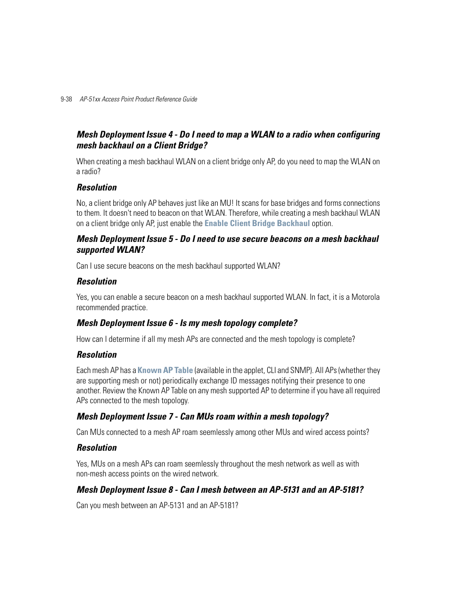 Motorola AP-51XX User Manual | Page 626 / 698