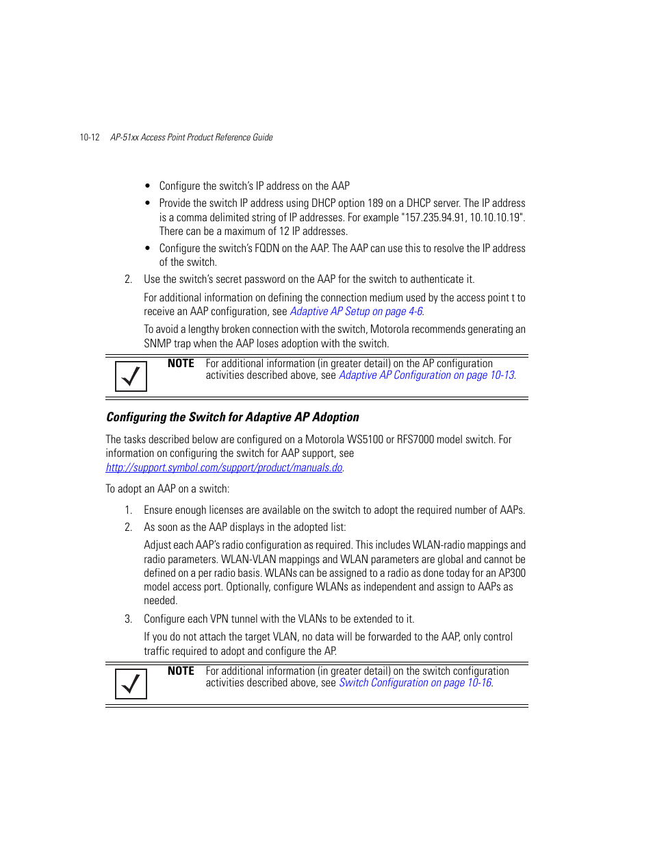 Motorola AP-51XX User Manual | Page 640 / 698