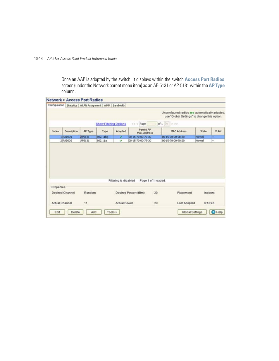 Motorola AP-51XX User Manual | Page 646 / 698