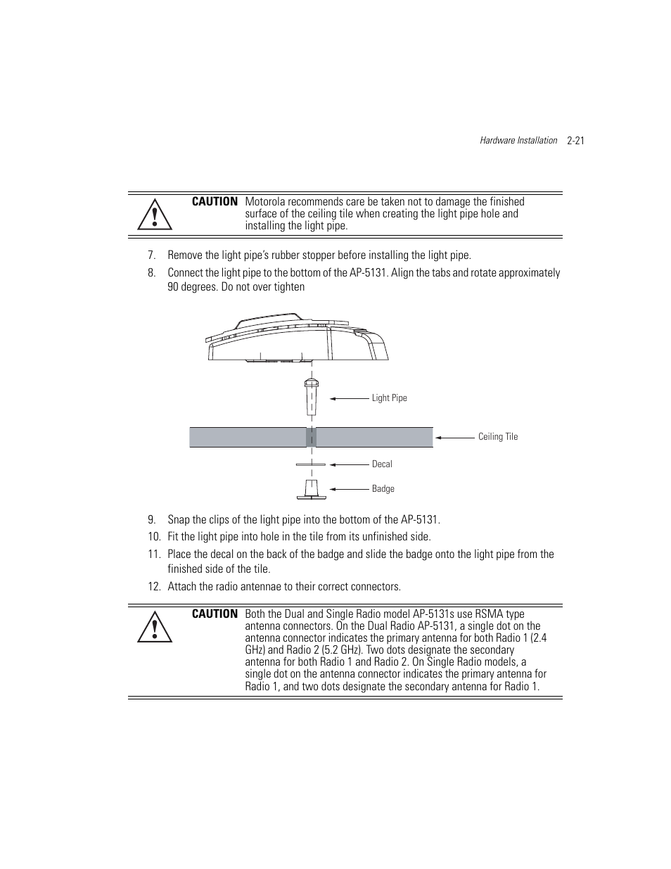 Motorola AP-51XX User Manual | Page 65 / 698