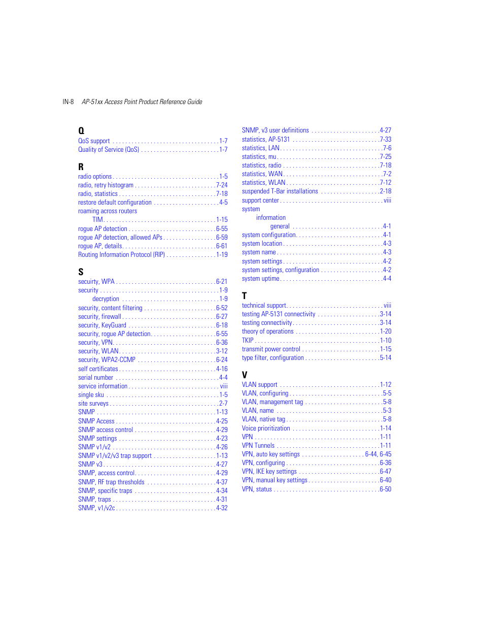 Motorola AP-51XX User Manual | Page 694 / 698