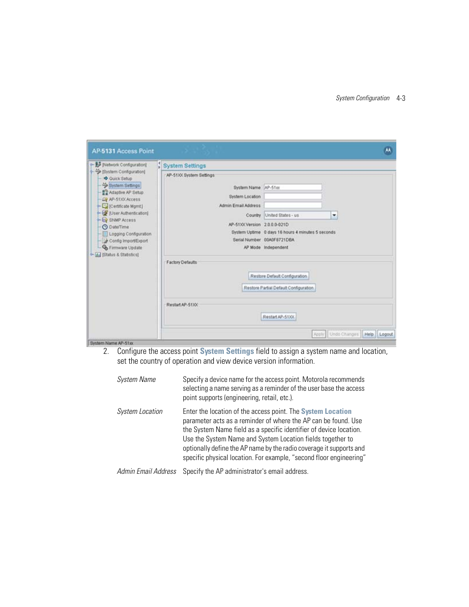 Motorola AP-51XX User Manual | Page 95 / 698