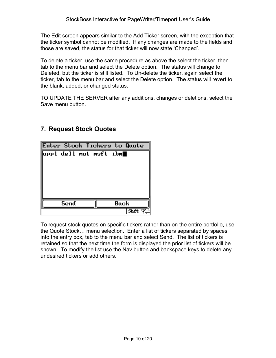 Motorola 2000X User Manual | Page 10 / 20