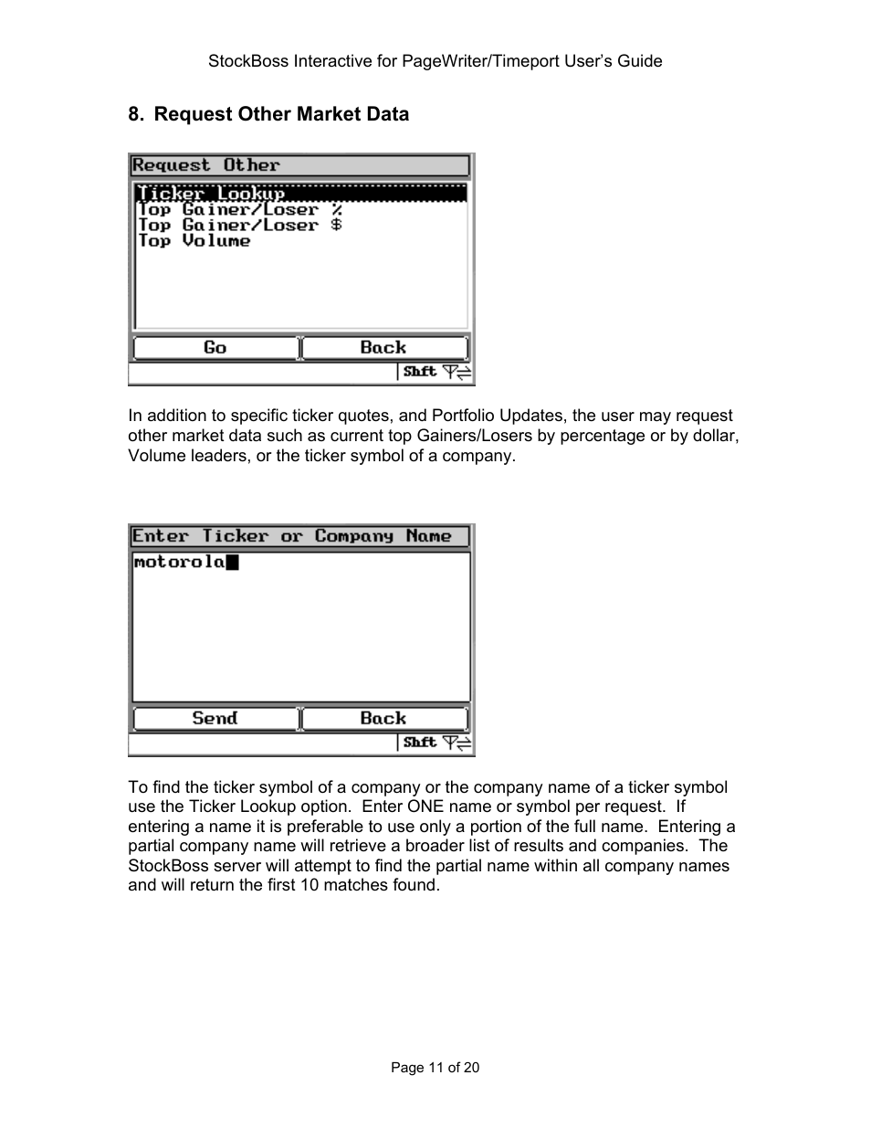 Motorola 2000X User Manual | Page 11 / 20