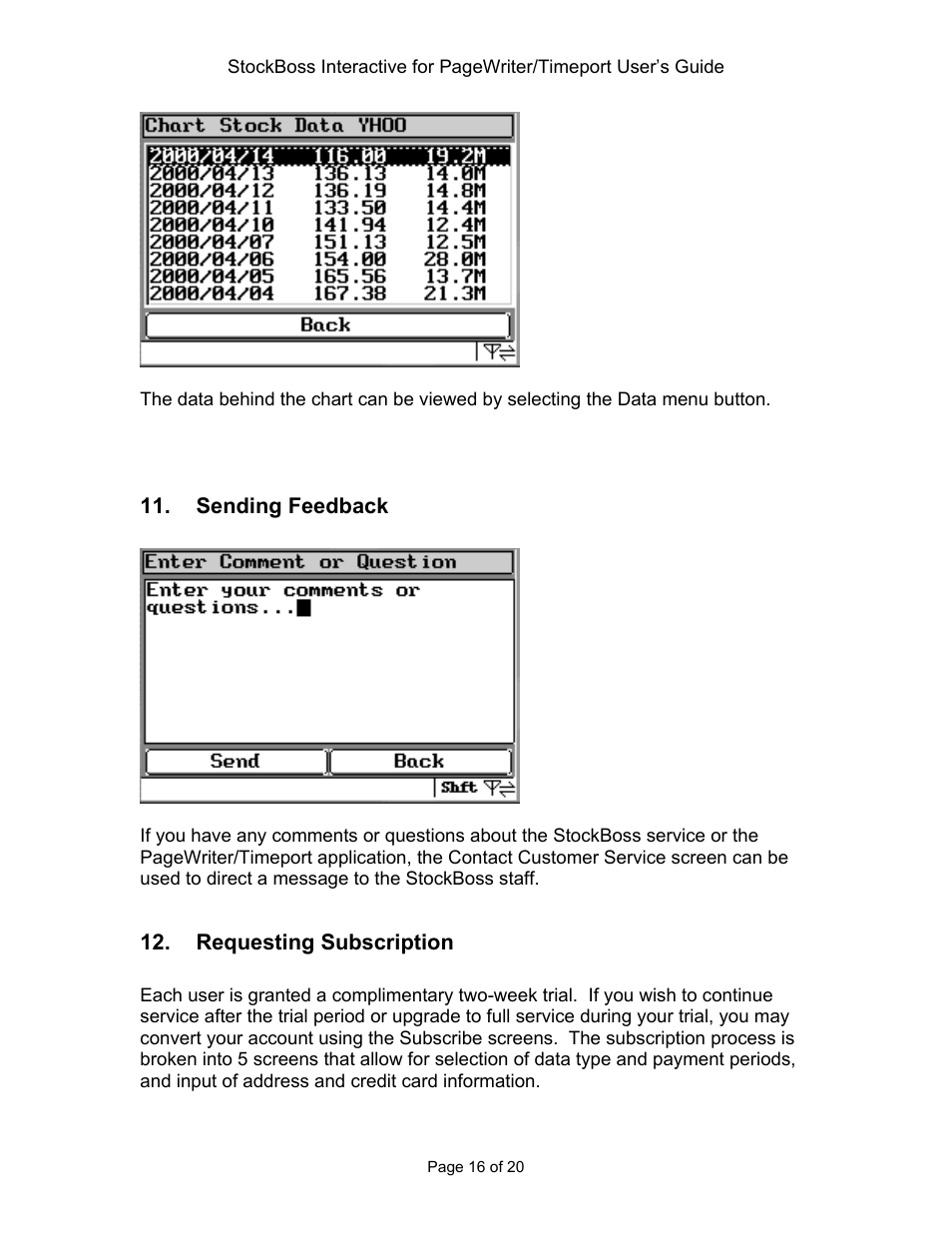 Motorola 2000X User Manual | Page 16 / 20