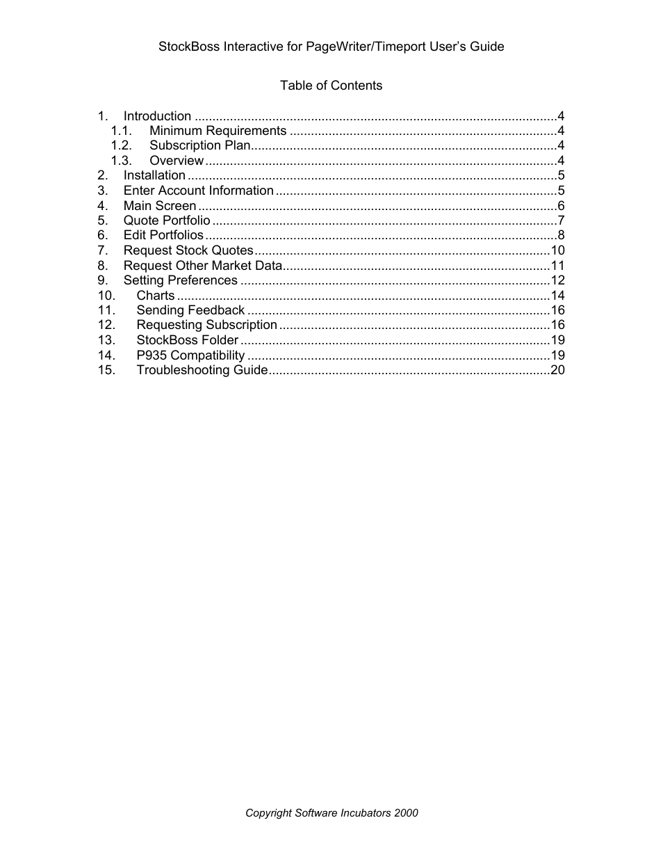 Motorola 2000X User Manual | Page 2 / 20