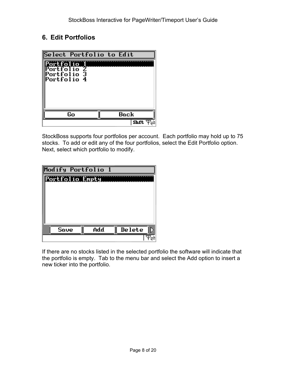 Motorola 2000X User Manual | Page 8 / 20