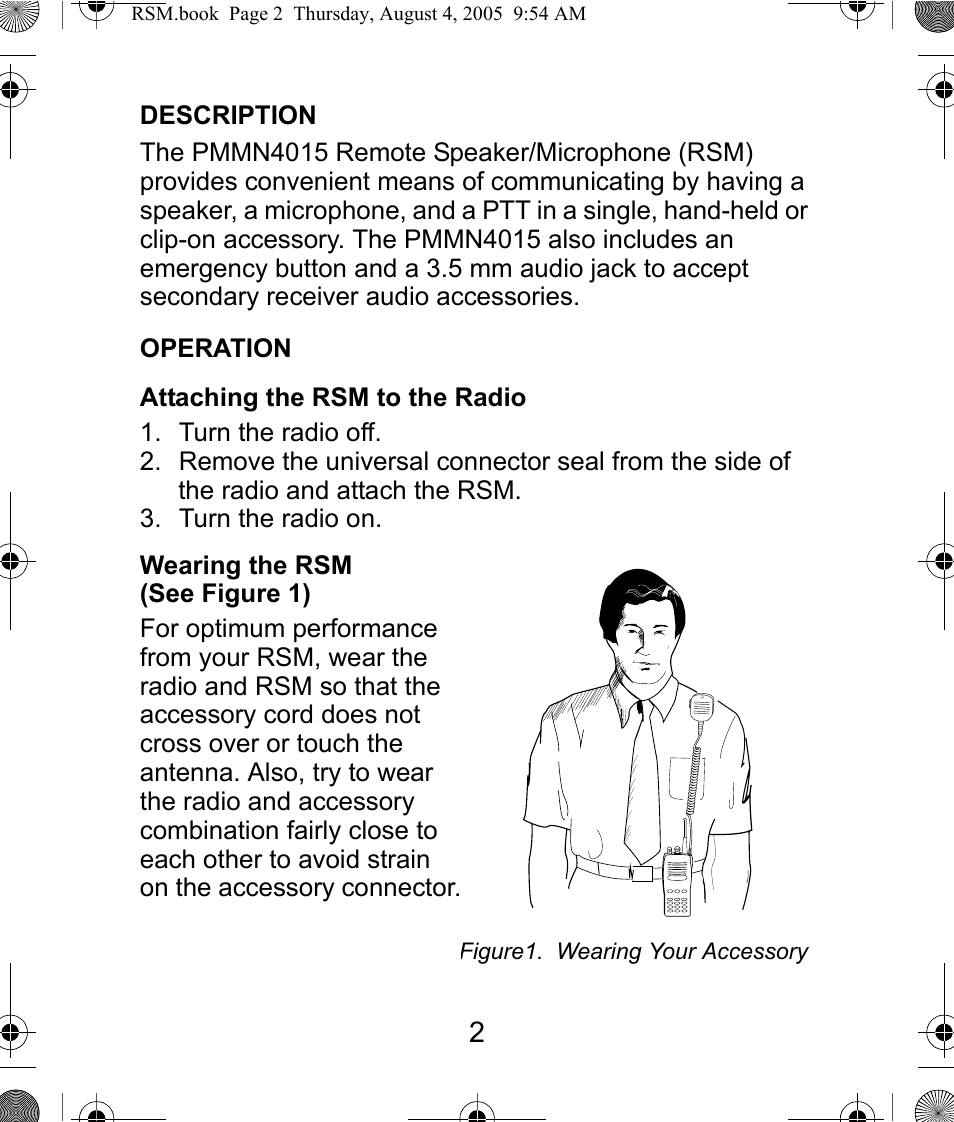 English | Motorola PMMN4015 User Manual | Page 3 / 6