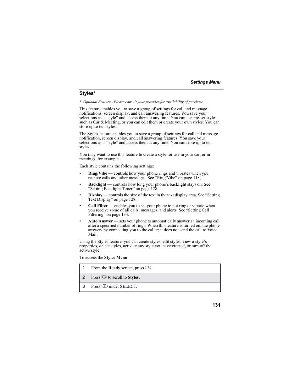 Motorola i55sr Phone User Manual | Page 131 / 176