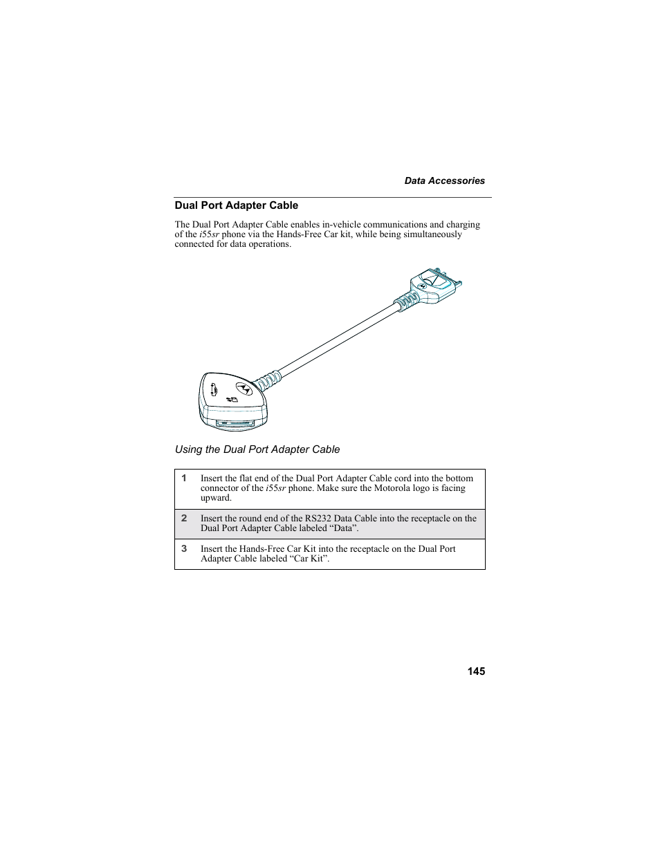 Motorola i55sr Phone User Manual | Page 145 / 176