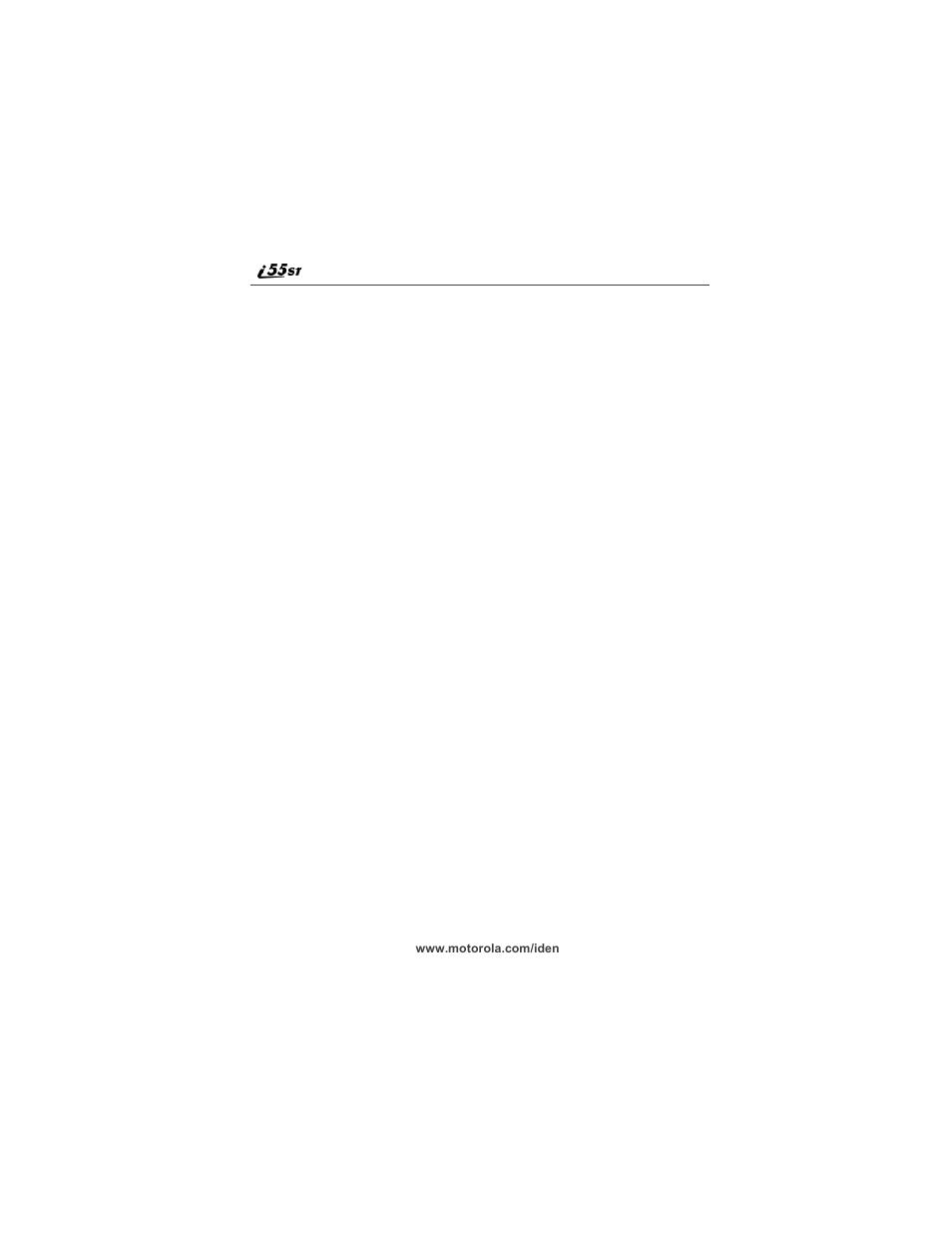 Motorola i55sr Phone User Manual | Page 2 / 176