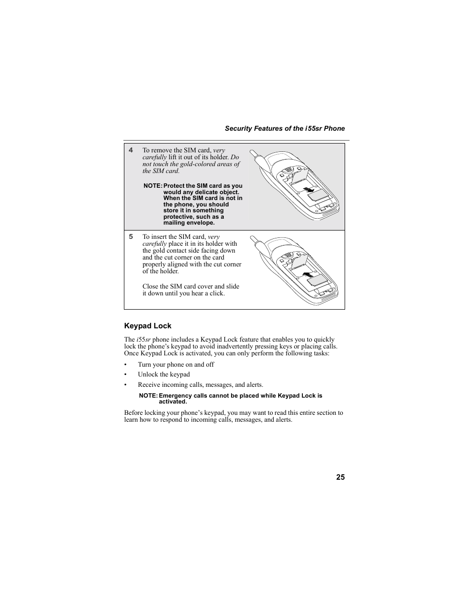 Motorola i55sr Phone User Manual | Page 25 / 176