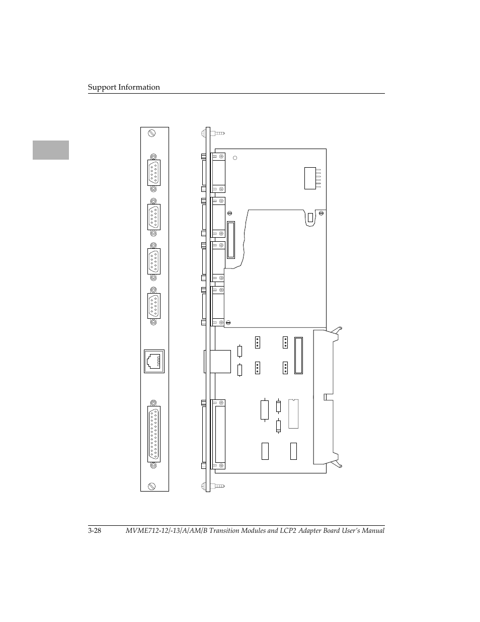 Support information | Motorola MVME712B User Manual | Page 61 / 74