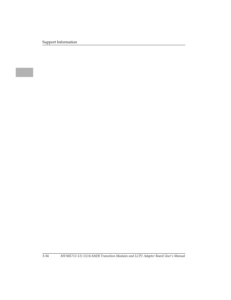 Motorola MVME712B User Manual | Page 67 / 74