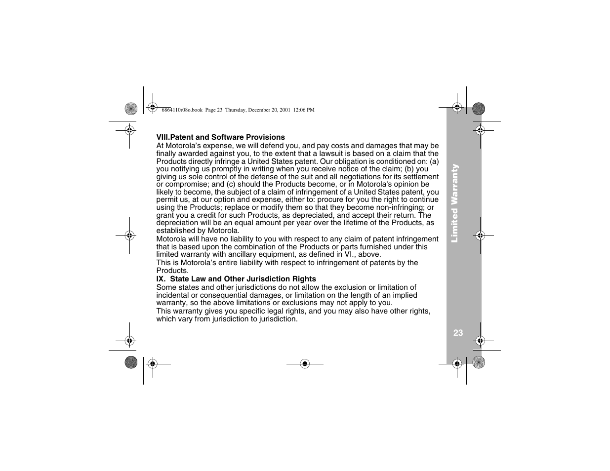 Motorola T4300 User Manual | Page 27 / 32