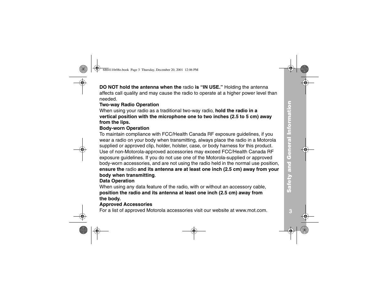 Motorola T4300 User Manual | Page 7 / 32