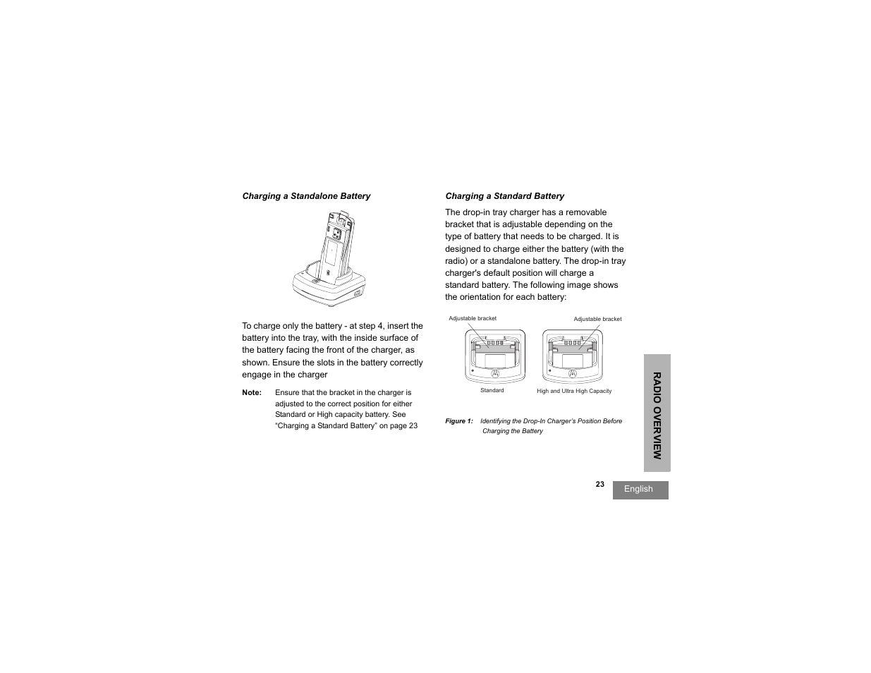 Motorola RDX SERIES RDU4100 User Manual | Page 25 / 99