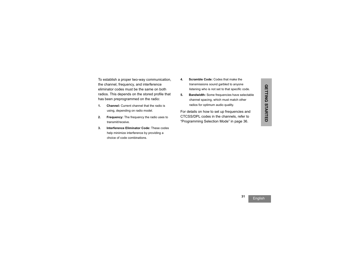 Motorola RDX SERIES RDU4100 User Manual | Page 33 / 99