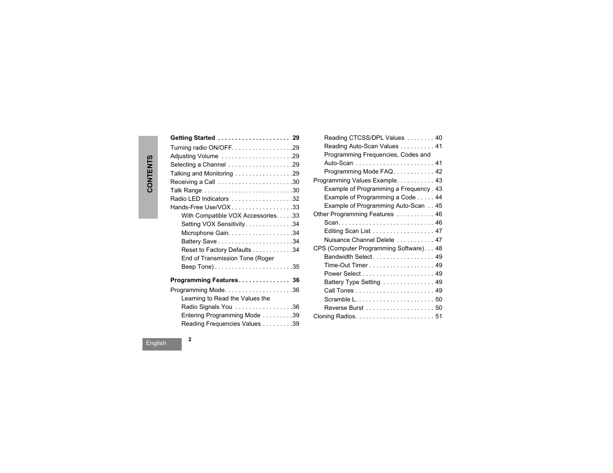 Motorola RDX SERIES RDU4100 User Manual | Page 4 / 99