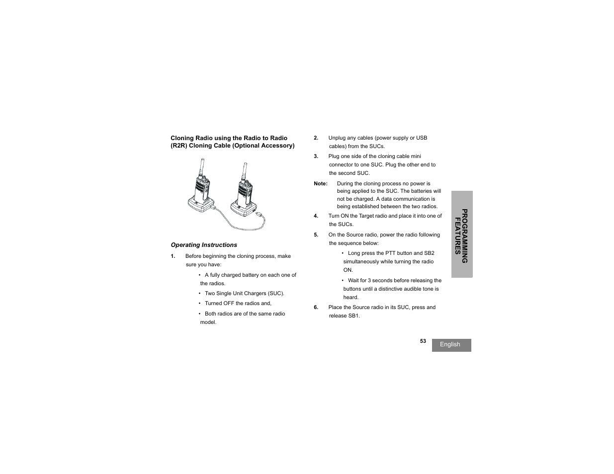 Motorola RDX SERIES RDU4100 User Manual | Page 55 / 99