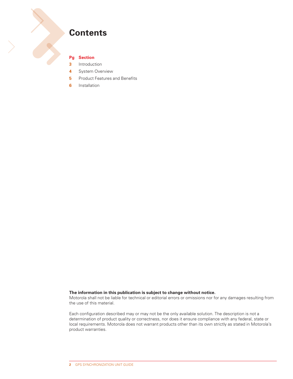 Motorola PTP 600 User Manual | Page 2 / 8