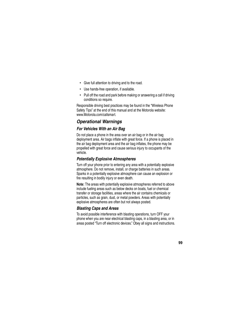 Motorola E398 User Manual | Page 100 / 120