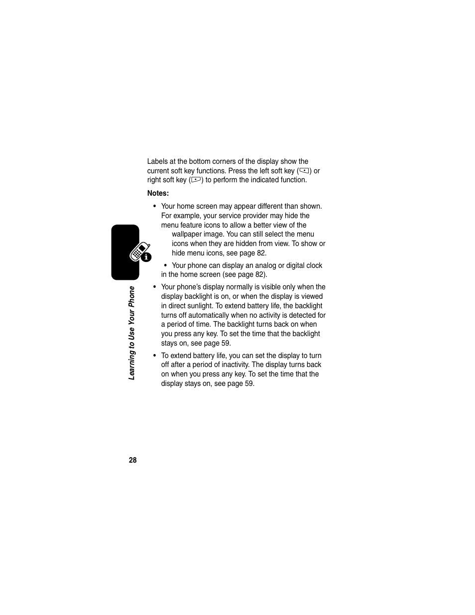 Motorola E398 User Manual | Page 29 / 120