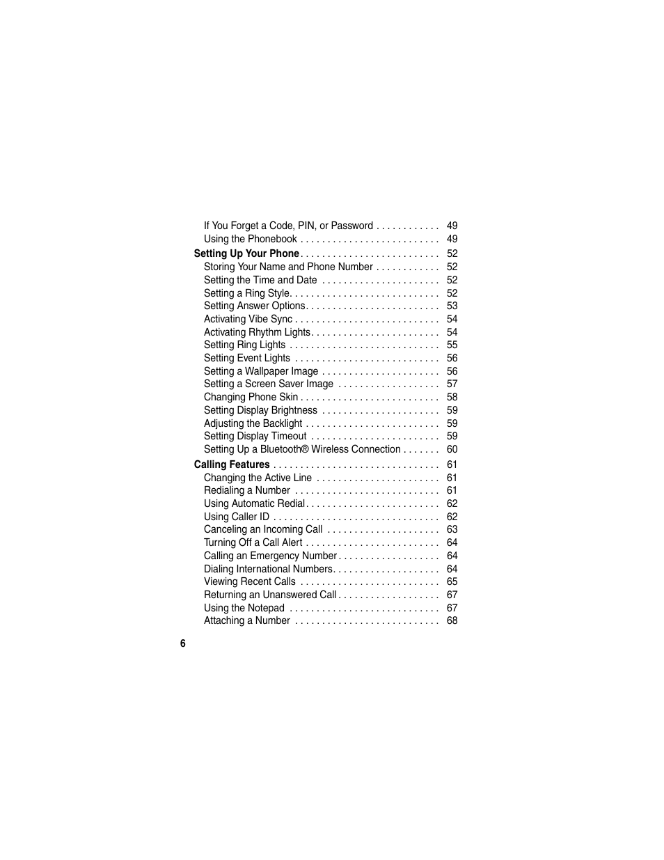 Motorola E398 User Manual | Page 7 / 120