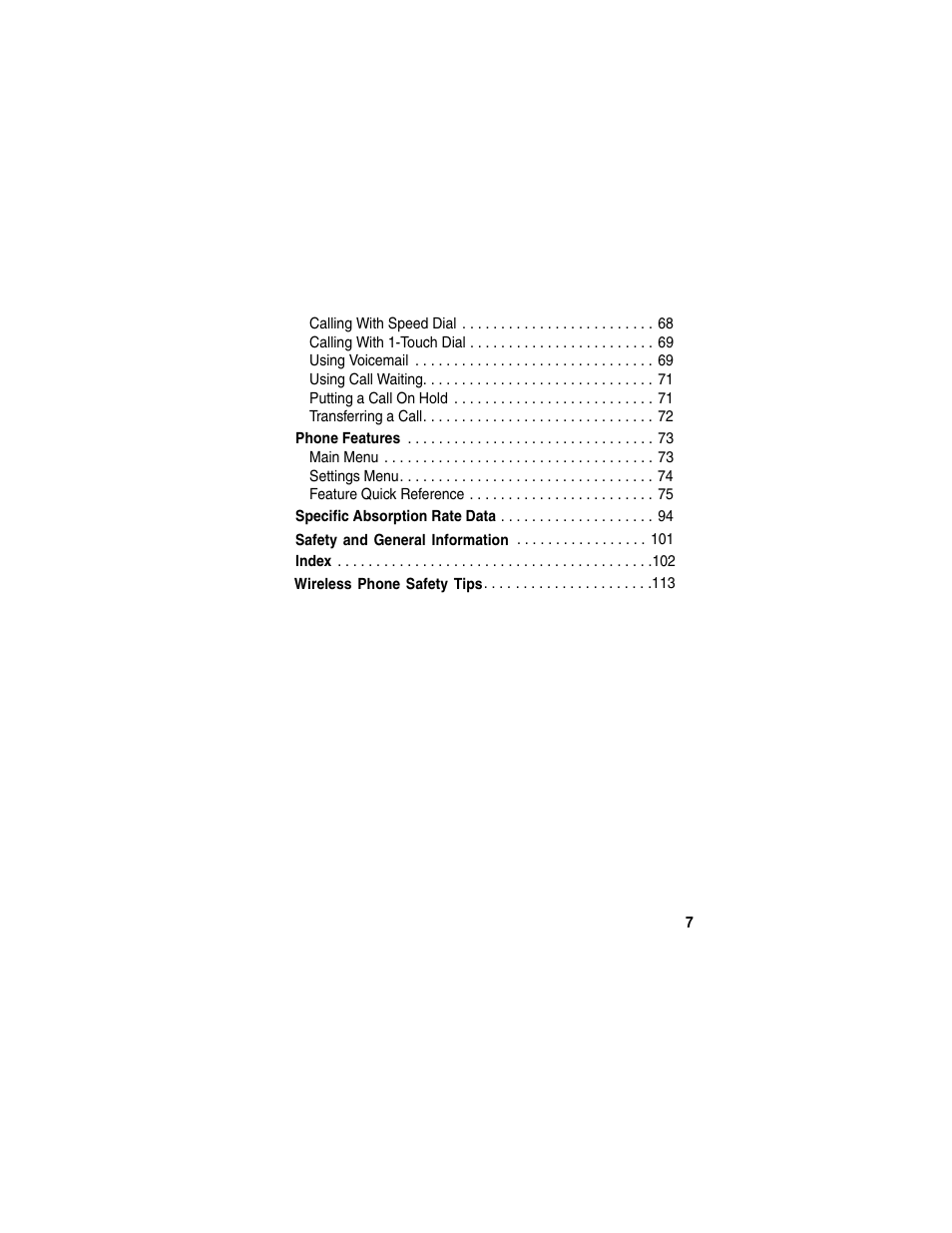 Motorola E398 User Manual | Page 8 / 120