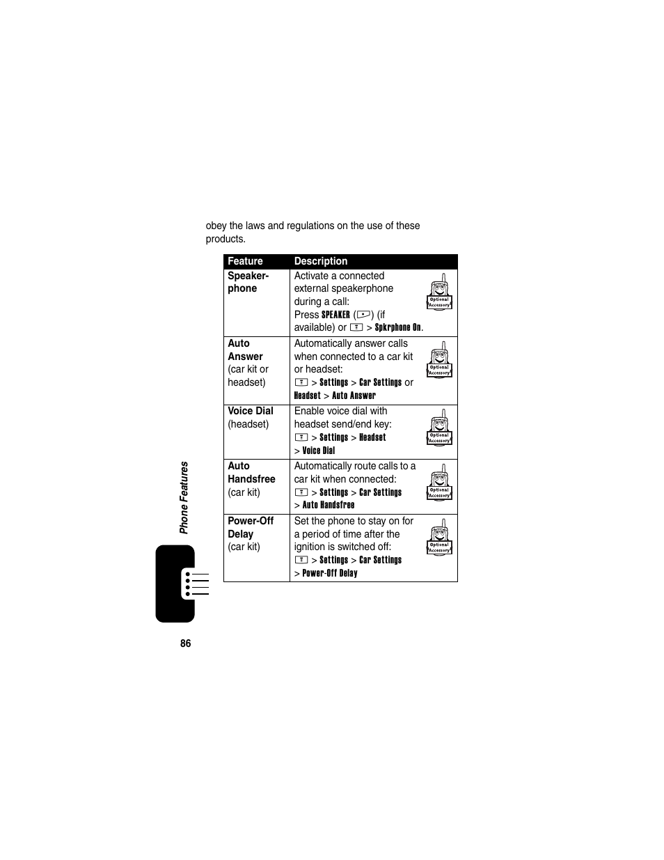 Motorola E398 User Manual | Page 87 / 120