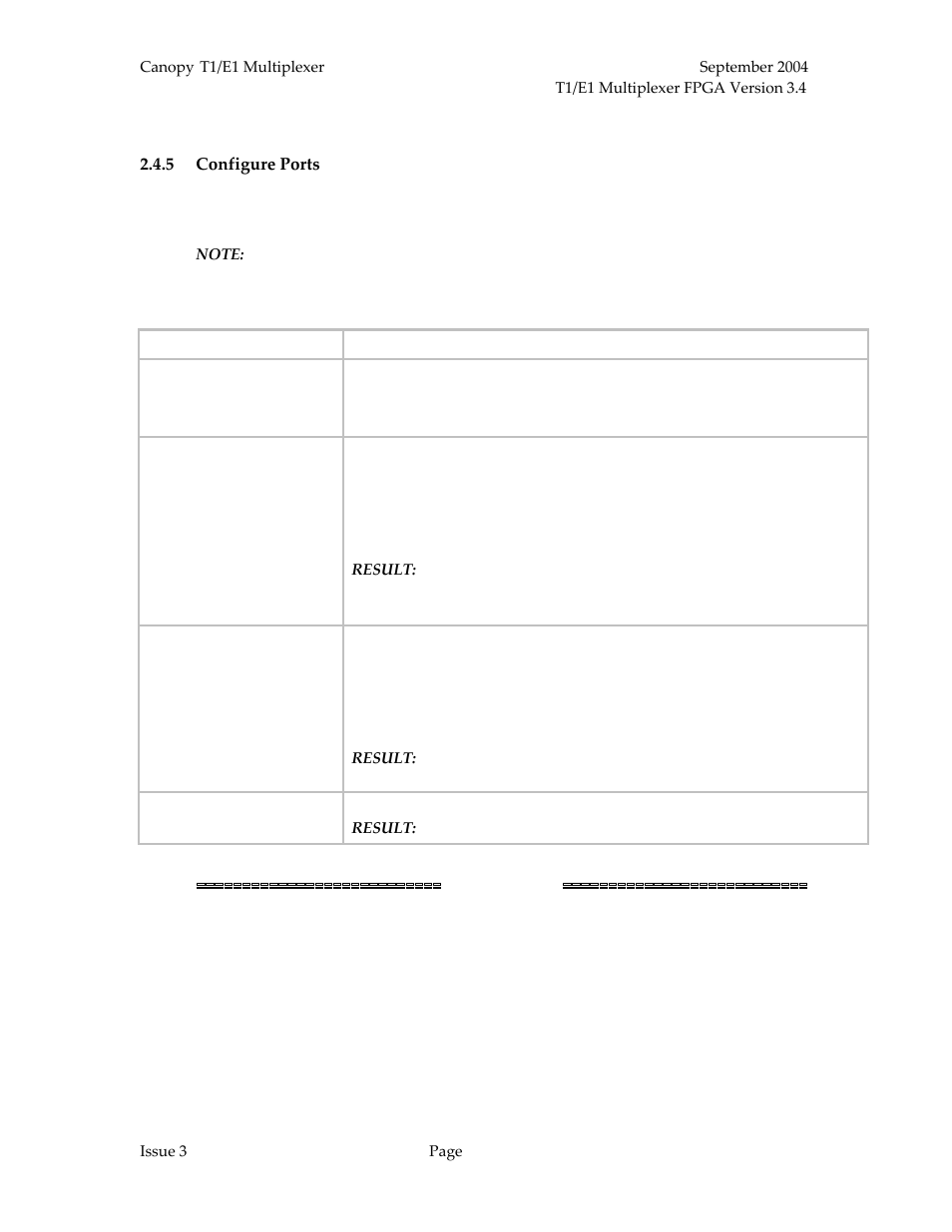 Configure ports | Motorola T1/E1 User Manual | Page 39 / 73