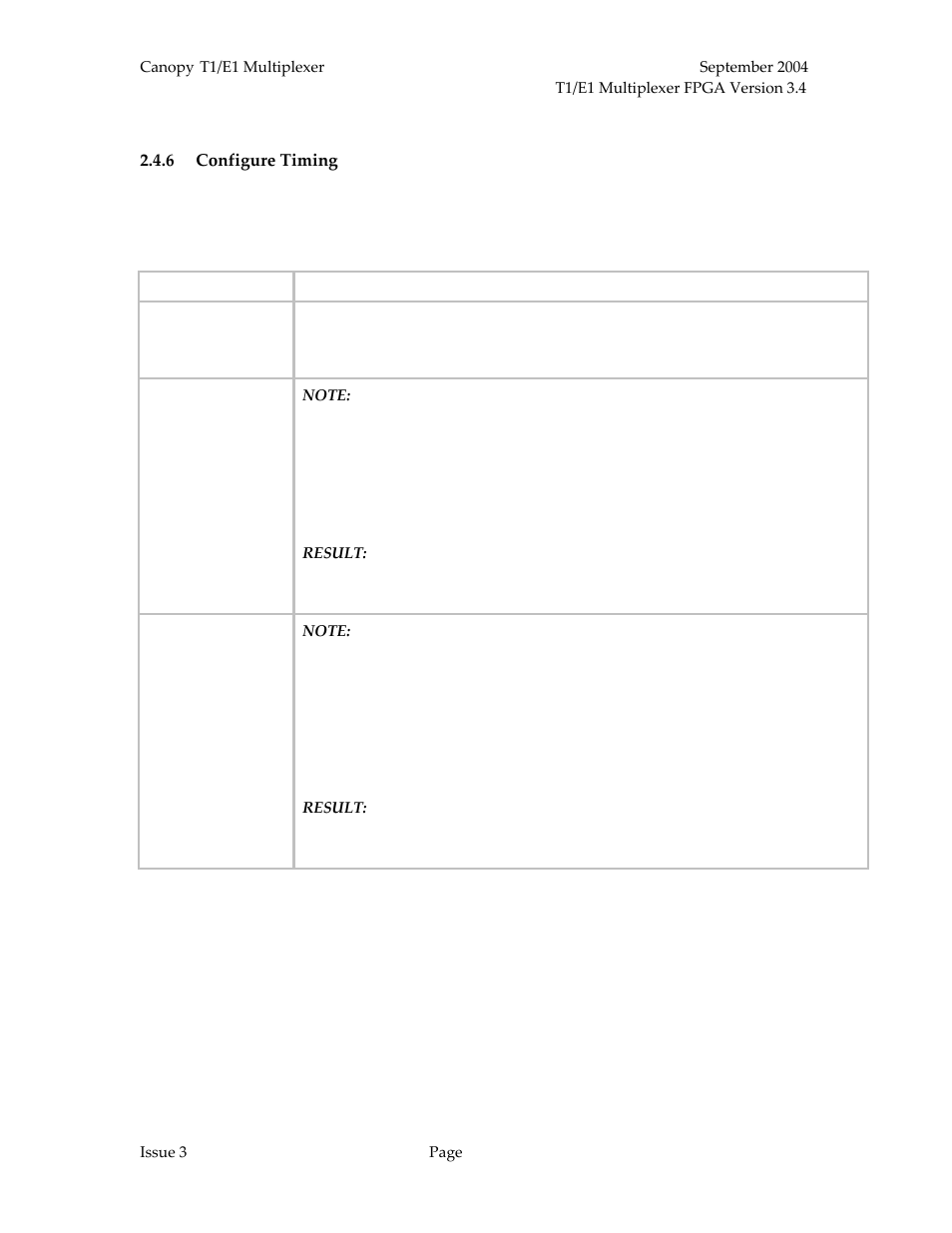 Configure timing, Procedure 13: configuring timing using the cli | Motorola T1/E1 User Manual | Page 44 / 73