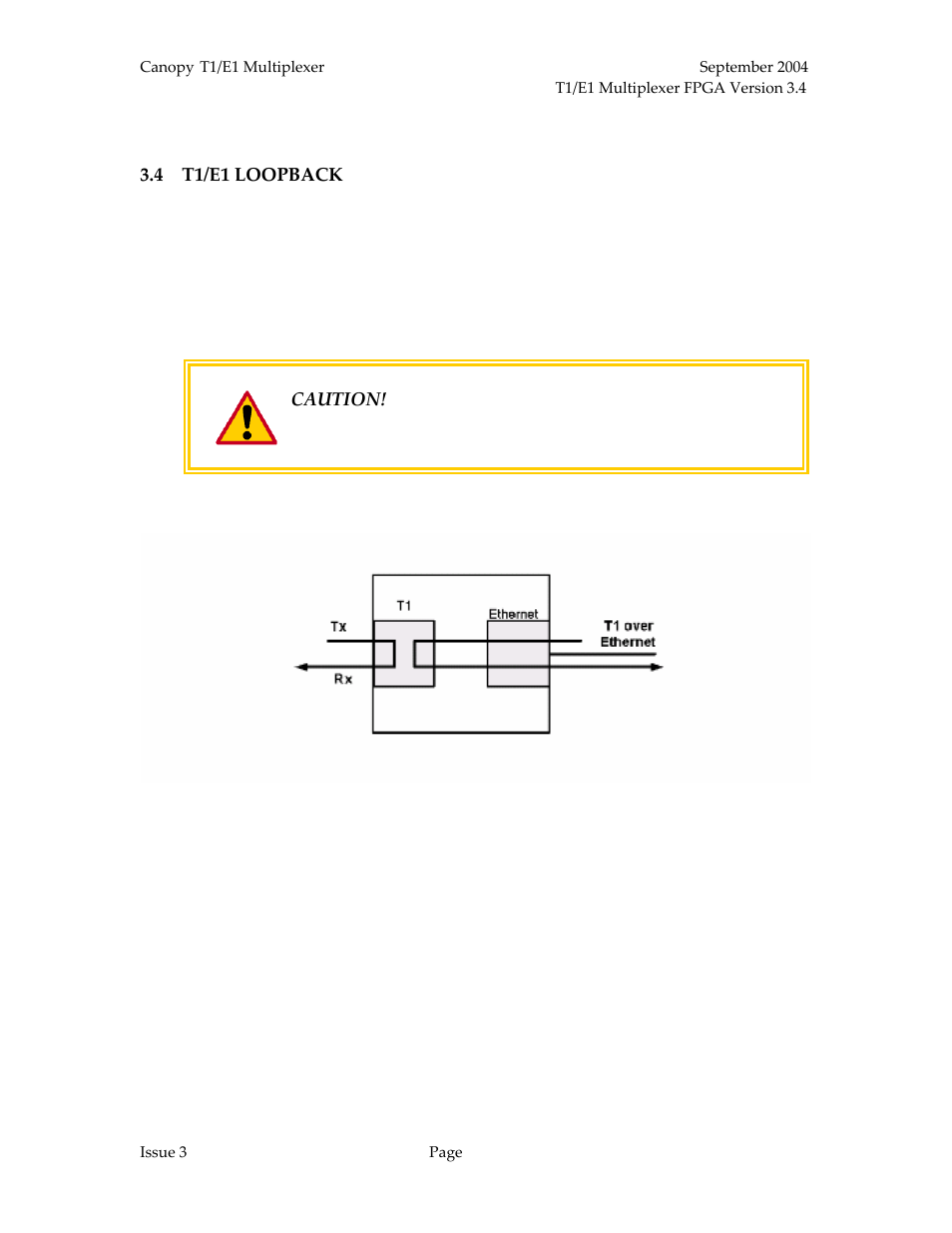 T1/e1 loopback | Motorola T1/E1 User Manual | Page 57 / 73