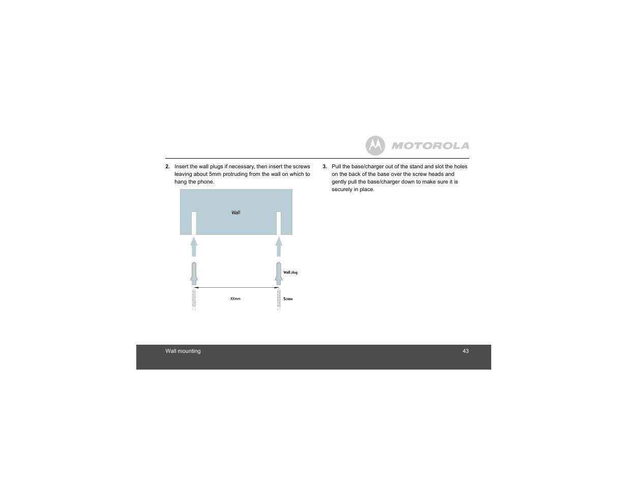 Motorola Digital Cordless Phone D1004 User Manual | Page 43 / 45