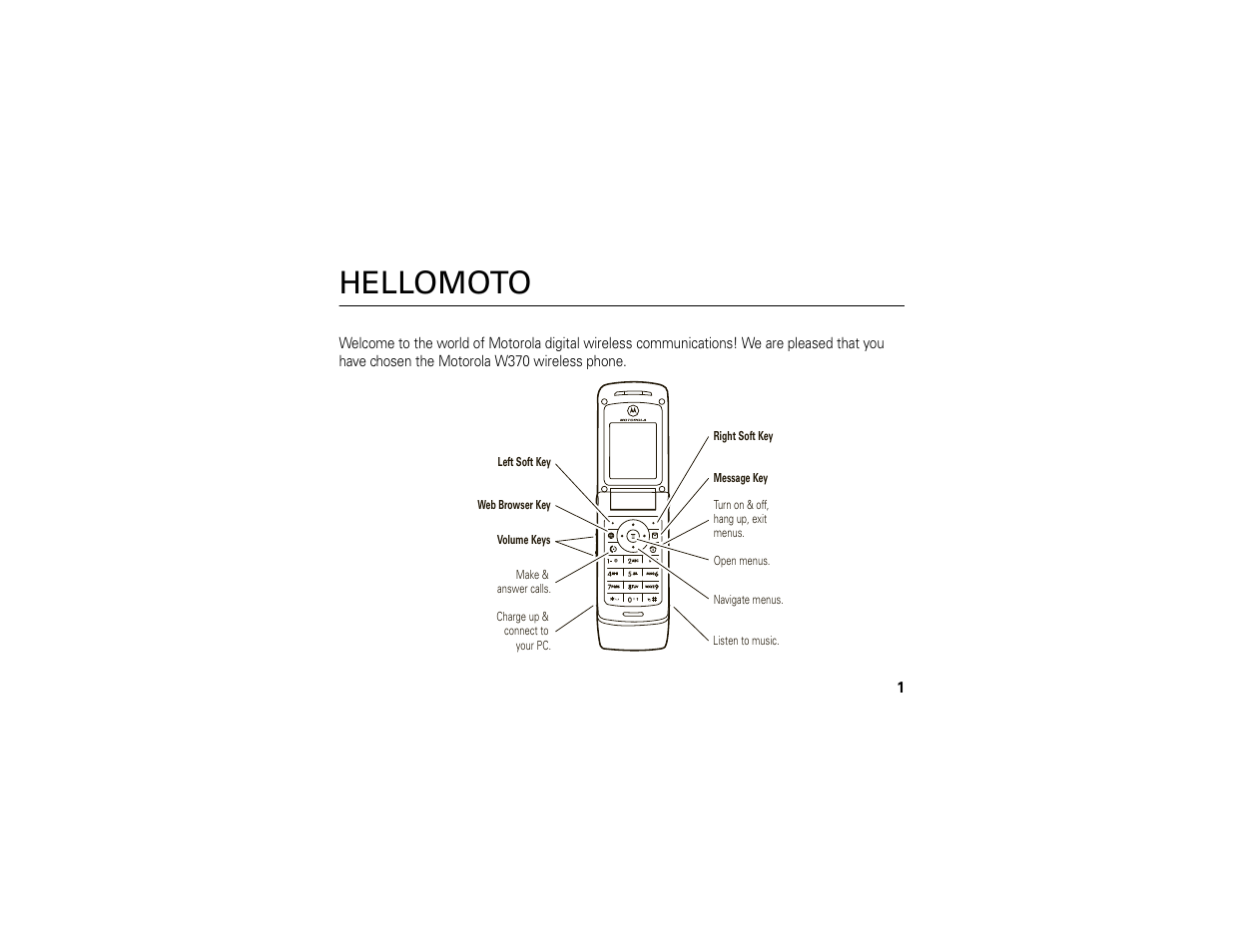 Hellomoto | Motorola 6809512A76-A User Manual | Page 3 / 80