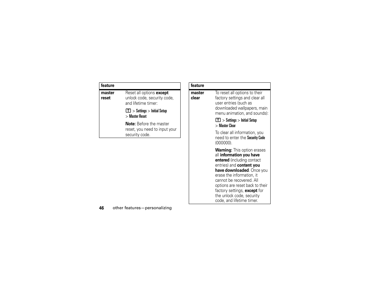 Motorola 6809512A76-A User Manual | Page 48 / 80