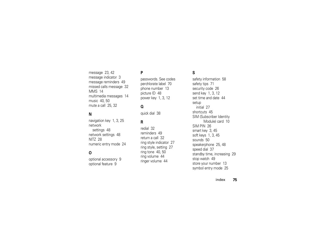 Motorola 6809512A76-A User Manual | Page 77 / 80