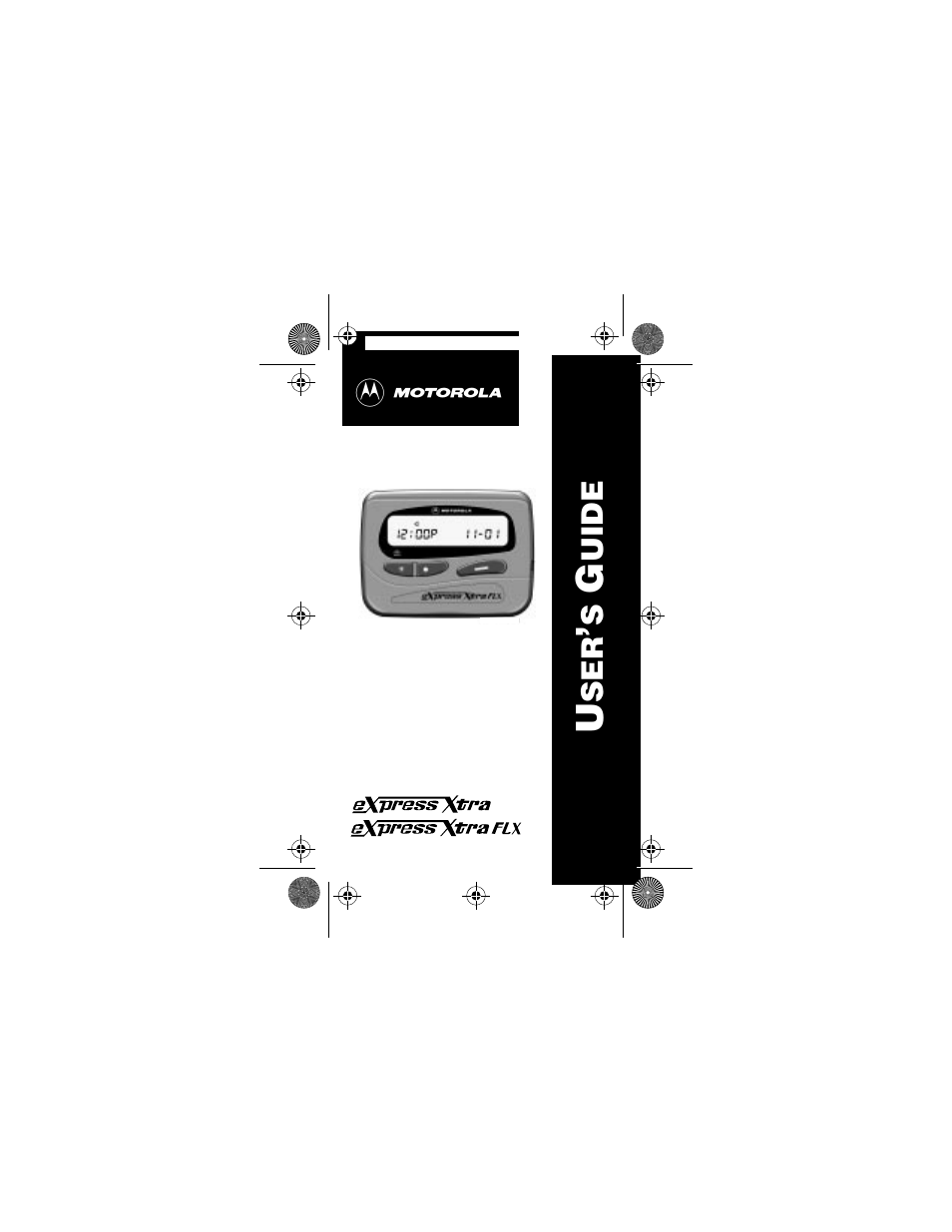 Motorola Express Xtra Express Xtra FLX Pager User Manual | 20 pages