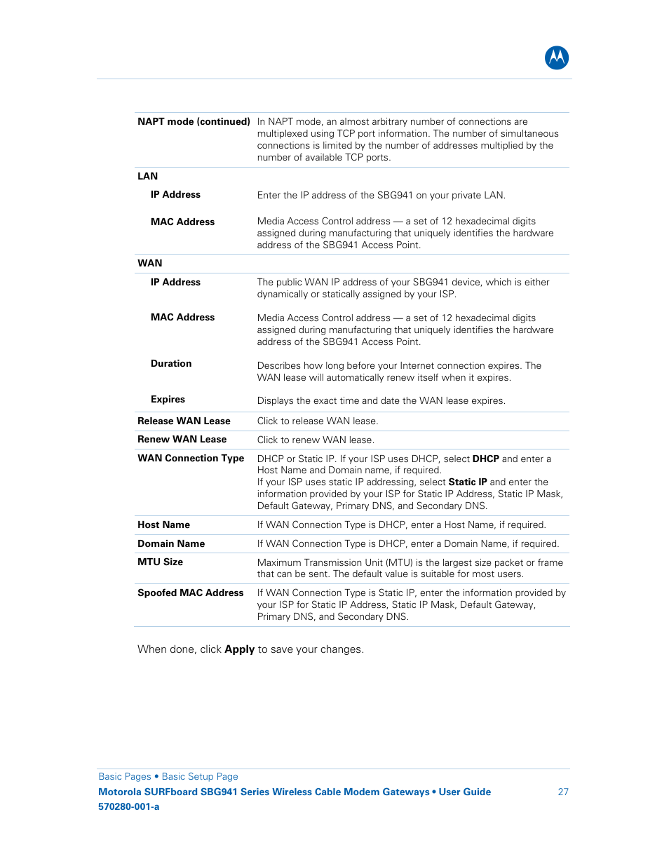 Motorola SURFboard 570280-001-a User Manual | Page 35 / 78