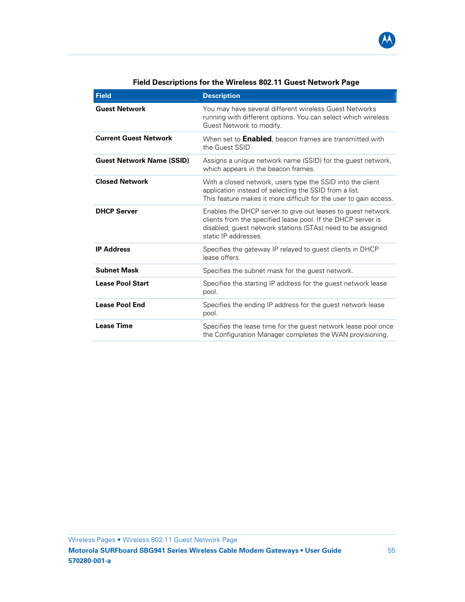 Motorola SURFboard 570280-001-a User Manual | Page 63 / 78