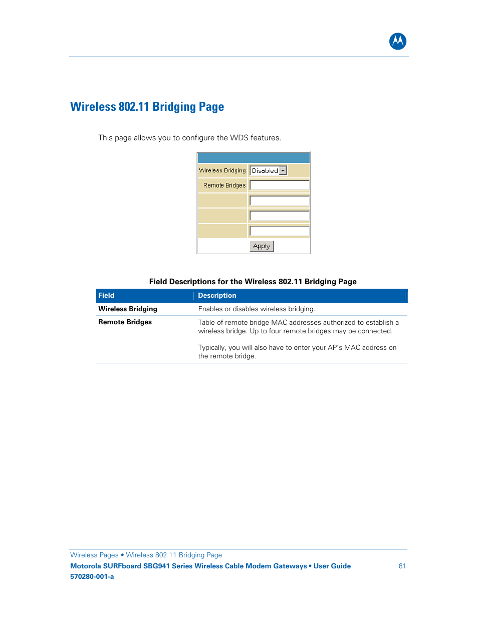 Motorola SURFboard 570280-001-a User Manual | Page 69 / 78