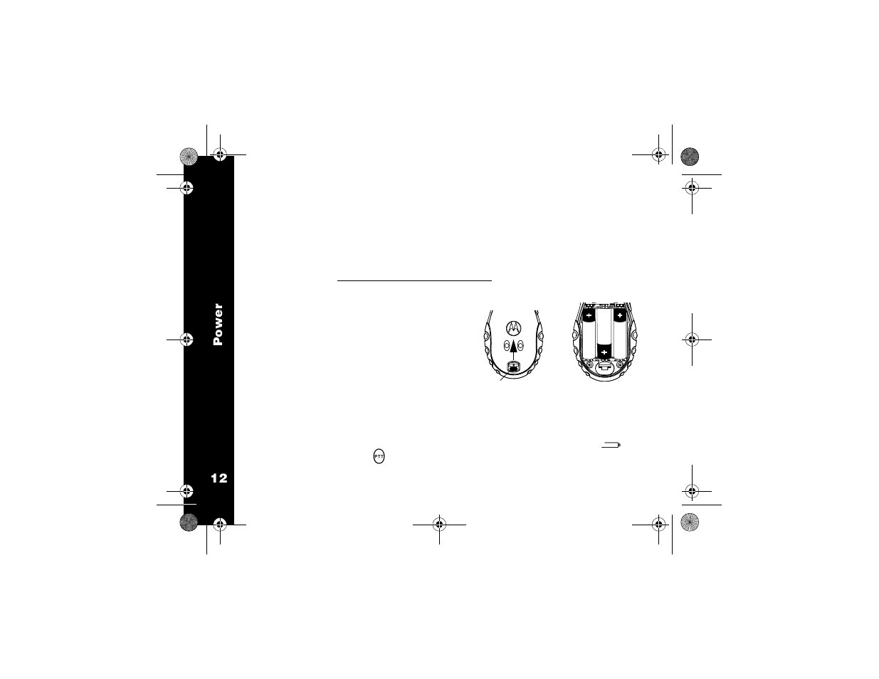 Power, Batteries | Motorola T5800 User Manual | Page 16 / 42