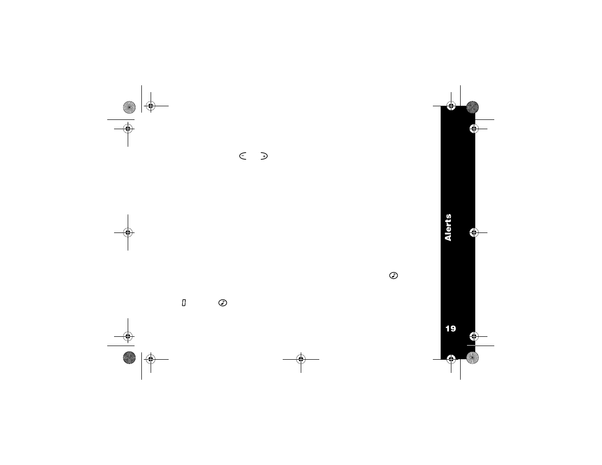 Nuisance delete, Alerts, Channel busy indicator | Call tone, Channel busy indicator call tone | Motorola T5800 User Manual | Page 23 / 42