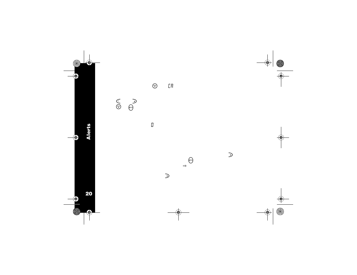 Roger beep/talk confirmation tone | Motorola T5800 User Manual | Page 24 / 42