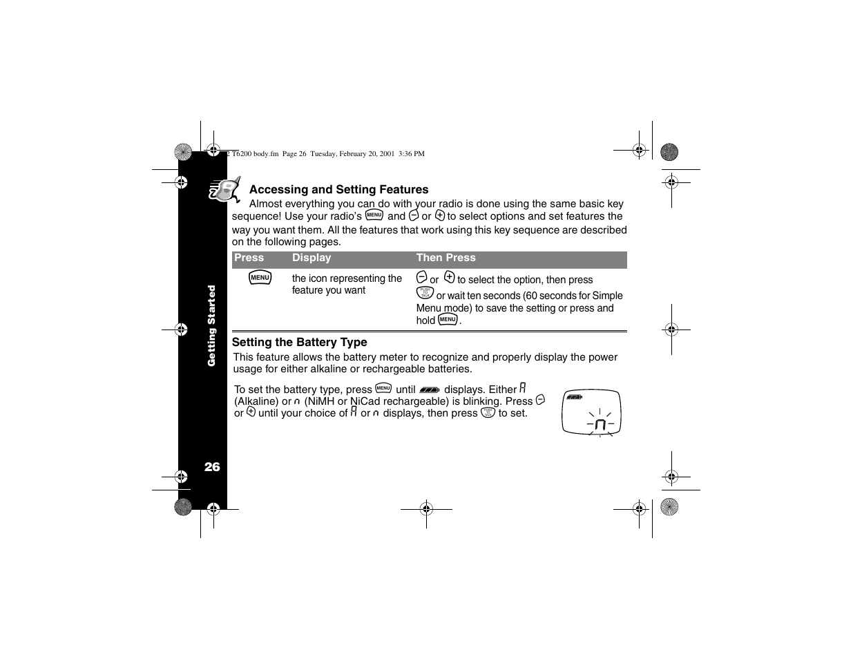 Motorola T6200 User Manual | Page 28 / 70