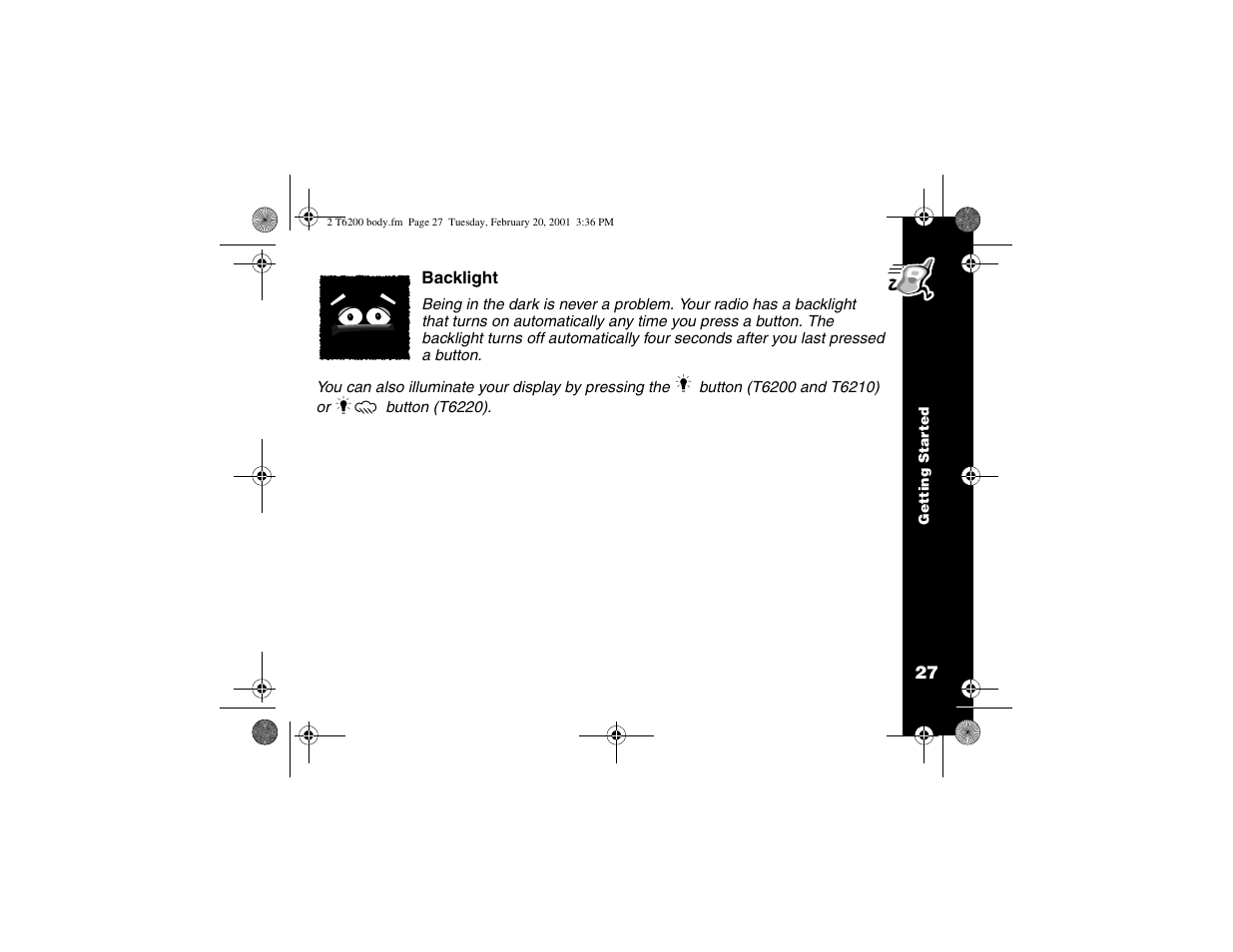 Motorola T6200 User Manual | Page 29 / 70