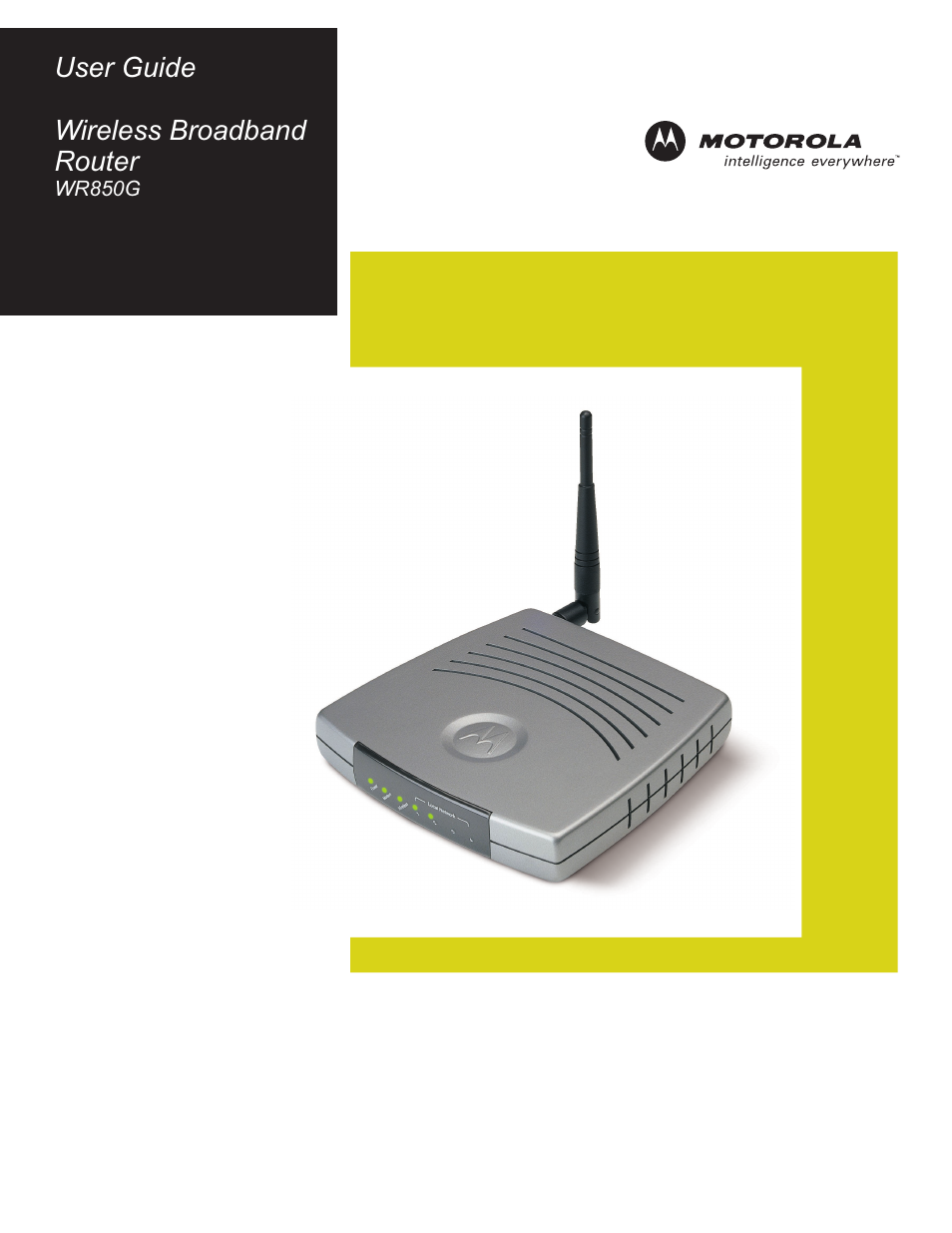 Motorola WR850G User Manual | 93 pages