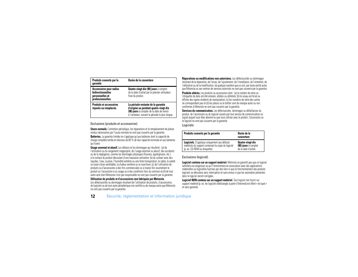 Motorola MOTONAV GC450 User Manual | Page 48 / 56